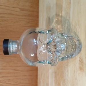 Crystal Head Vodka bottle, empty